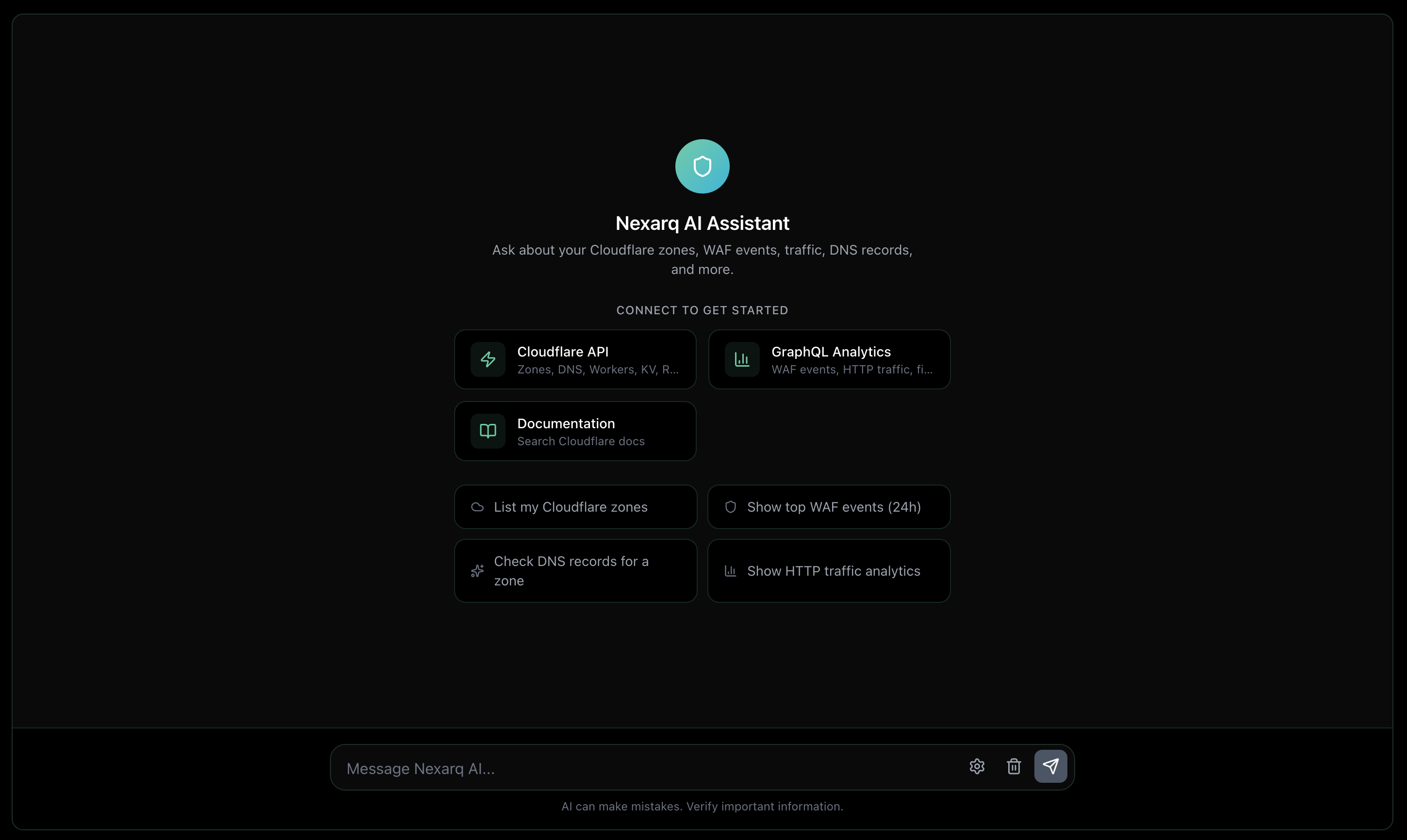 How I Built the Nexarq Agent with Cloudflare Agents SDK, AI Gateway, and Workers AI